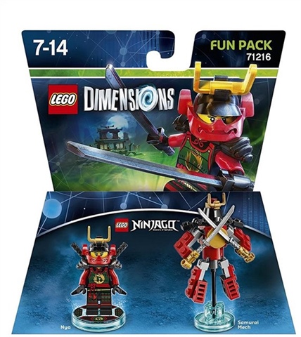 【Jyuuiti Ninomae 】 ERECTA LS1820 LEGO Dimensions: Ninjago Nya Fun Pack (Sealed Only) - CeX (UK
